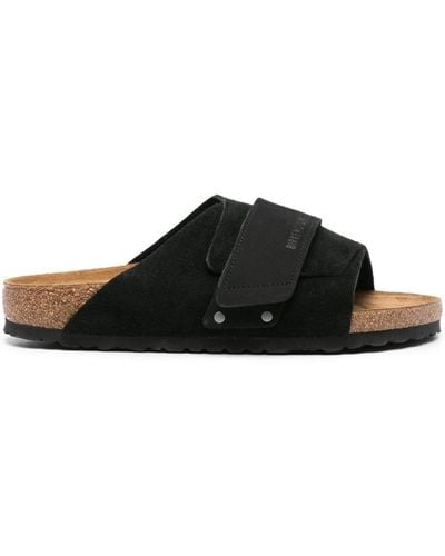 Birkenstock Kyoto Suede Sandals - Black