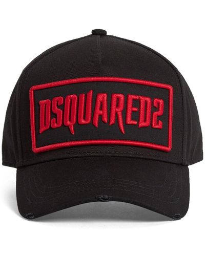 DSquared² Logo-embroidered baseball cap - Rot