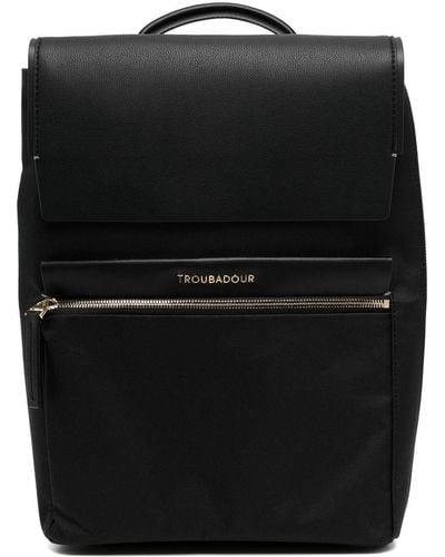 Troubadour Ki Logo-stamp Backpack - Black