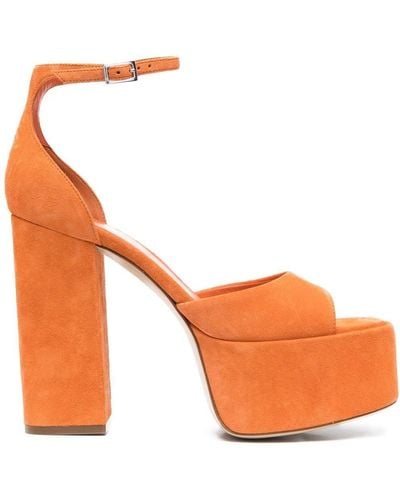 Paris Texas Tatiana Platform Sandals - Orange