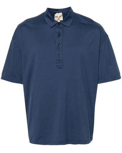 C.P. Company Poloshirt aus Baumwolljersey - Blau
