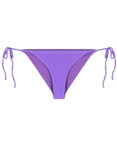 JADE Swim Lana Terry-cloth Bottoms - Purple