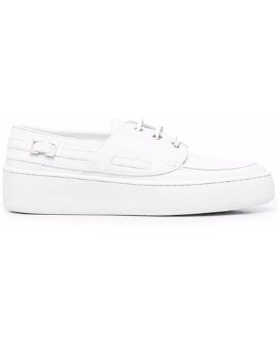 Sergio Rossi Platform Low-top Trainers - White