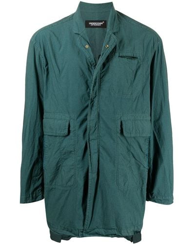Undercover Leichte Jacke mit Kragen - Grün