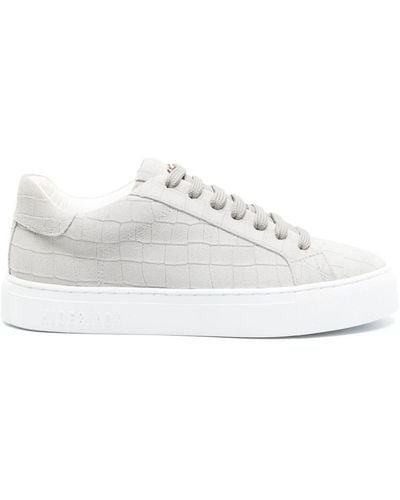 HIDE & JACK Essence Suede Trainers - White