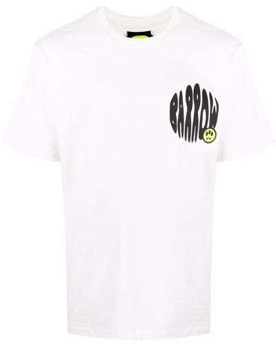 Barrow Chest Logo-print T-shirt - White