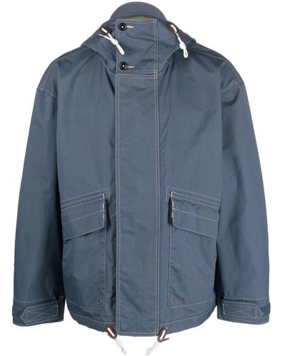 Polo Ralph Lauren Windbreaker mit Kontrastnähten - Blau