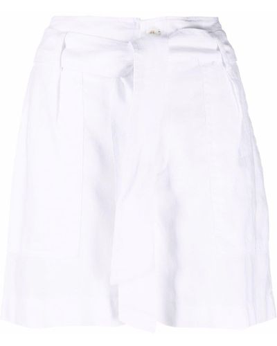 Lauren by Ralph Lauren Daviana Tied Shorts - White