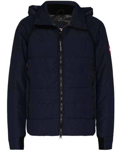 Canada Goose Gefütterte 'HyBridge Base' Jacke - Blau