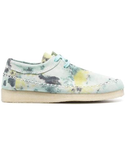 Clarks Lace-up Low-top Sneakers - Blue