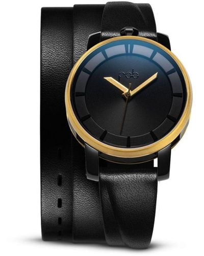 FOB PARIS R360 Eclipse 36mm Horlogebandje - Zwart