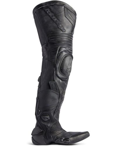Balenciaga Stivali Biker sopra il ginocchio - Nero