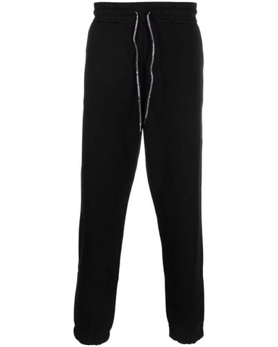 Vivienne Westwood Pantalones de chándal con logo - Negro