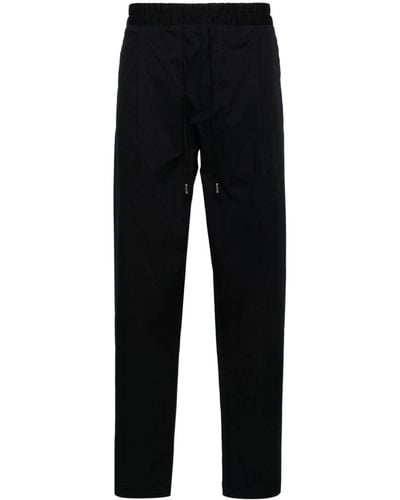 Caruso Pantalones chinos con cintura elástica - Negro