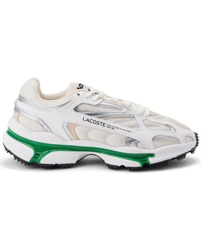 Lacoste L003 2k24 Mesh Trainers - Natural