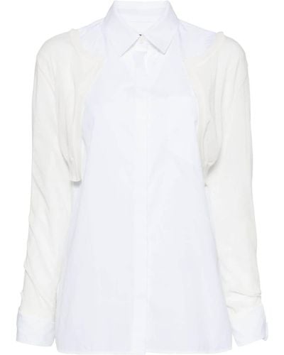Juun.J Layered Long-sleeve Shirt - White