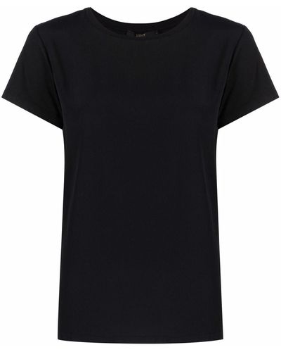 Seventy Getailleerd T-shirt - Zwart