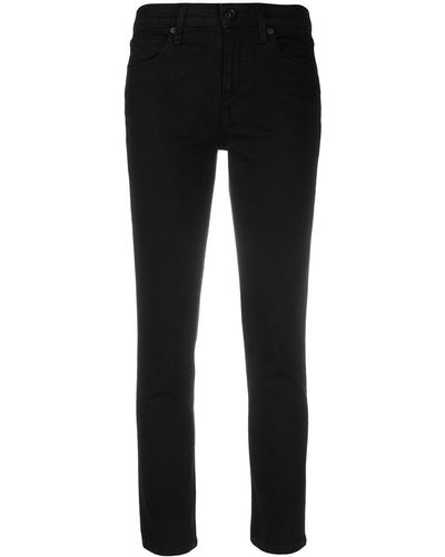 SLVRLAKE Denim Cropped Jeans - Zwart
