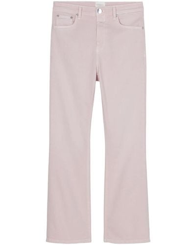 Closed Hi-sun Organic-cotton Cropped Jeans - Pink