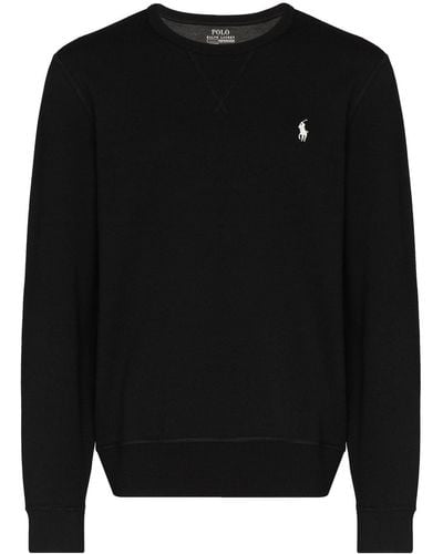 Polo Ralph Lauren Logo-embroidered Sweatshirt - Black