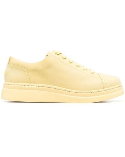 Camper Runner Up Suede Trainers - Natural