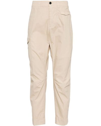 Dondup Leg-pocket Slim-cut Pants - Natural