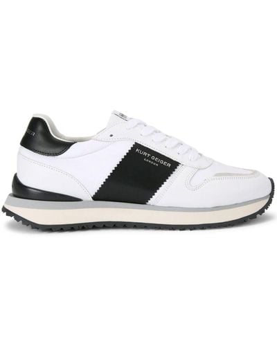 Kurt Geiger Diego Leather Sneakers - White