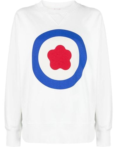 KENZO Sweater Met Logoprint - Blauw