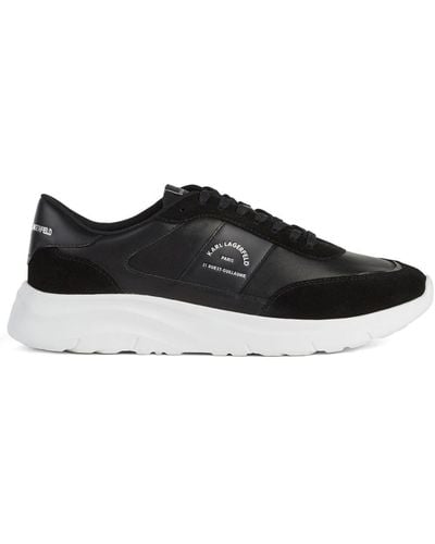 Karl Lagerfeld Rue St-Guillaume Serger lace-up trainers - Schwarz