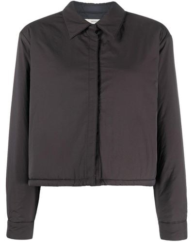 Amomento Reversible Padded Shirt Jacket - Black