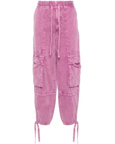 Isabel Marant Ivy Cargo Trousers - Pink