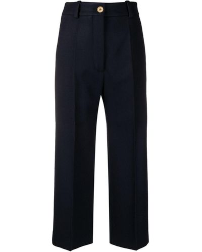 Patou Iconic Tailored Trousers - Blue