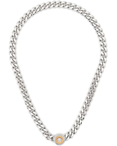 Versace Medusa Choker-chain Necklace - Metallic