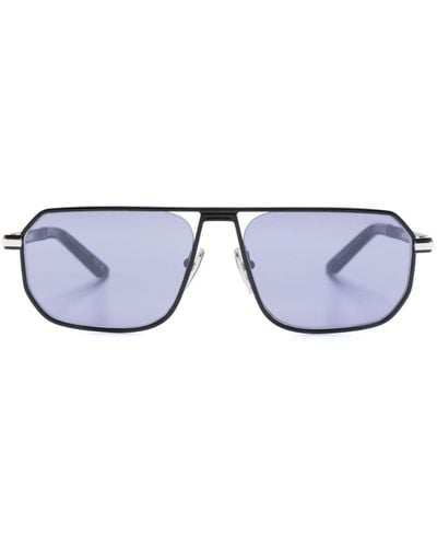 Prada Gafas de sol OPR A53S con montura rectangular - Azul