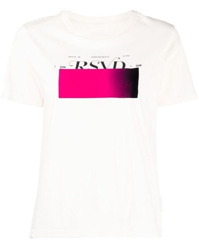 Izzue Graphic-print Cotton T-shirt - Pink