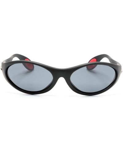 Coperni Cat-Eye-Sonnenbrille mit Logo-Gravur - Grau