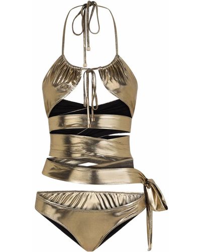 Dolce & Gabbana Bikini Met Halternek - Meerkleurig