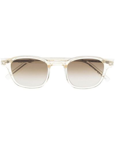 Saint Laurent Tortoiseshell Round-frame Sunglasses - Wit