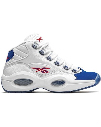 Reebok Question Mid "double Cross" Trainers - White