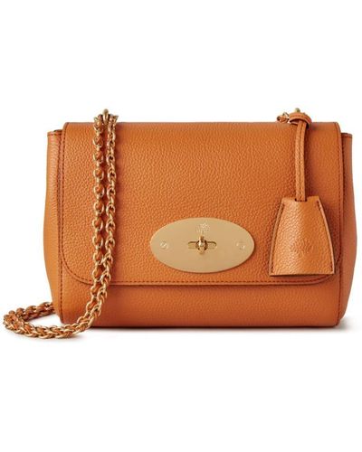 Mulberry Small Lily Leather Shoulder Bag - Brown