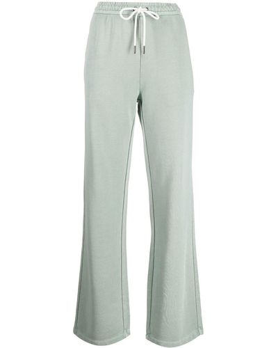 PS by Paul Smith Logo-embroidered Straight Track Pants - Blue
