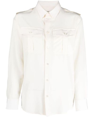 Nili Lotan Jeanette Button-up Shirt - White