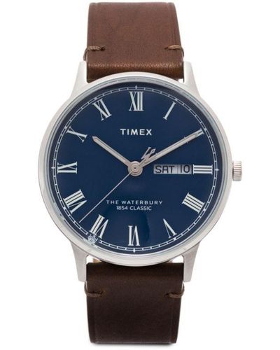 Timex Waterbury Classic 40mm 腕時計 - ブルー