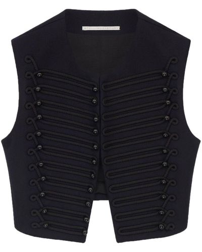 Stella McCartney Gestreept Gilet - Blauw