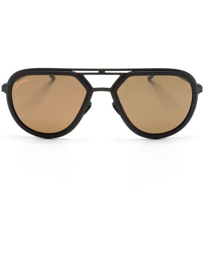 Mykita Pilot-frame Sunglasses - Natural