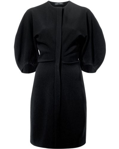 Proenza Schouler Goldie Puff-sleeve Minidress - Black