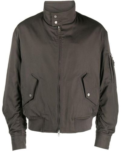 WOOYOUNGMI Keyring-attachment Zipped Jacket - Grey