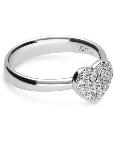 Leo Pizzo 18kt White Gold Amore Diamond Ring