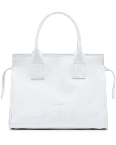 Marsèll Righello Leather Tote Bag - White