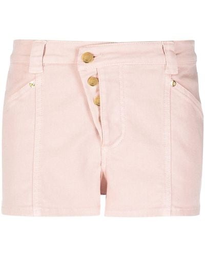 Tom Ford Button-fastening Denim Shorts - Pink